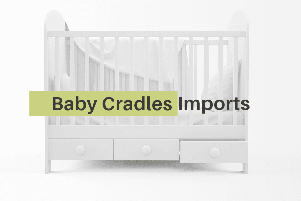 Examines the global market for baby cradles, referencing import data for the US and China.